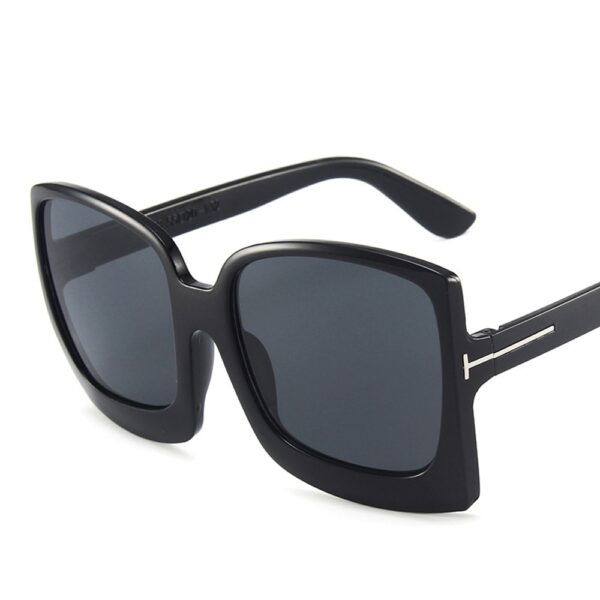 Square Sunglasses Women Vintage Brand Oversize Sun Glasses Black Gradient Female Glasses Men UV400 - Image 6