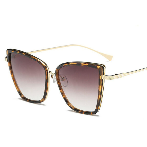 Big Cat Eye Sunglasses Women Black Mirror Sun Glasses Fashion Brand Designer High Quality Vintage Sunglass - Image 7