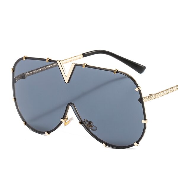 Fashion Brand Modern Oversized Square Sunglasses For Women Men Vintage Big Frame Retro Luxury Designer Sun Glasses UV400 Eyewear - Image 7