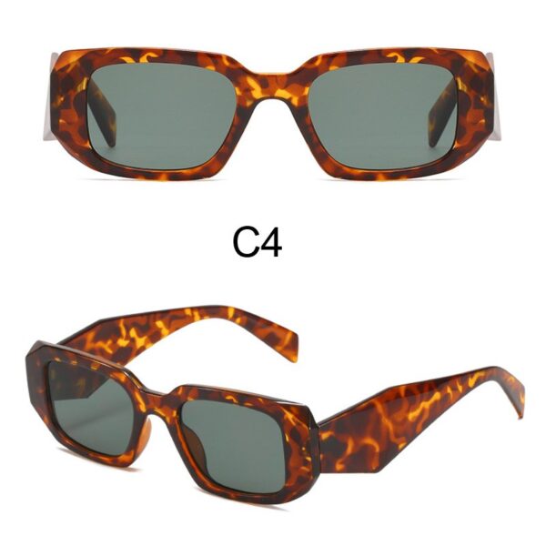 New Small Square Sunglasses Women Brand Designer Wide Frame Vintage White Sun Glasses UV400 Fashion Female Shades - Image 10