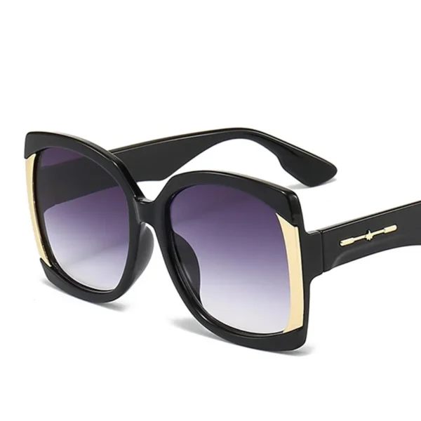 Luxury Brand Square Sunglasses For Women Retro Vintage Oversized Gradient Sun Glasses Female Shades Ladies Oculos De Sol Feminin - Image 3