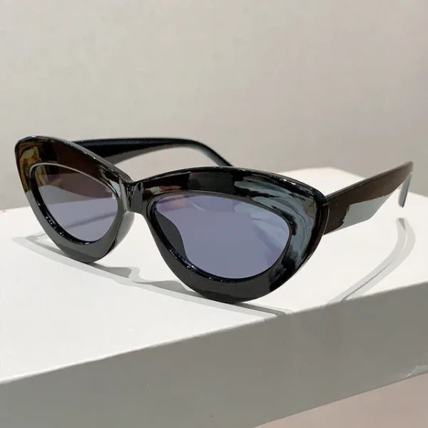 New style cat eye dopamine sunglasses, simple and trendy, UV resistant, internet famous, same sunglasses - Image 7