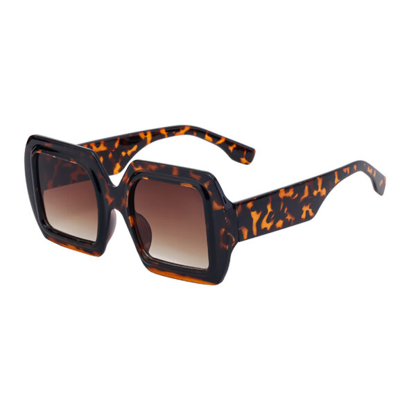 New European and American Fashion Square Large Frame Sunglasses for Women's High End Sensation Sunglasses for Women - Image 9