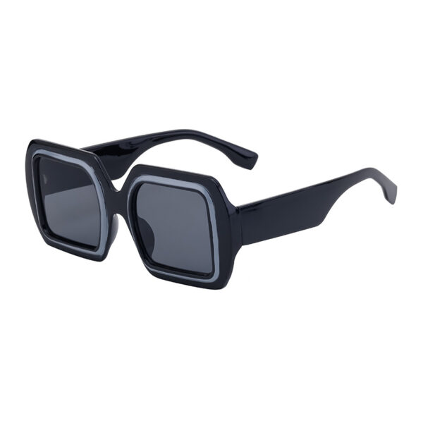 New European and American Fashion Square Large Frame Sunglasses for Women's High End Sensation Sunglasses for Women - Image 6