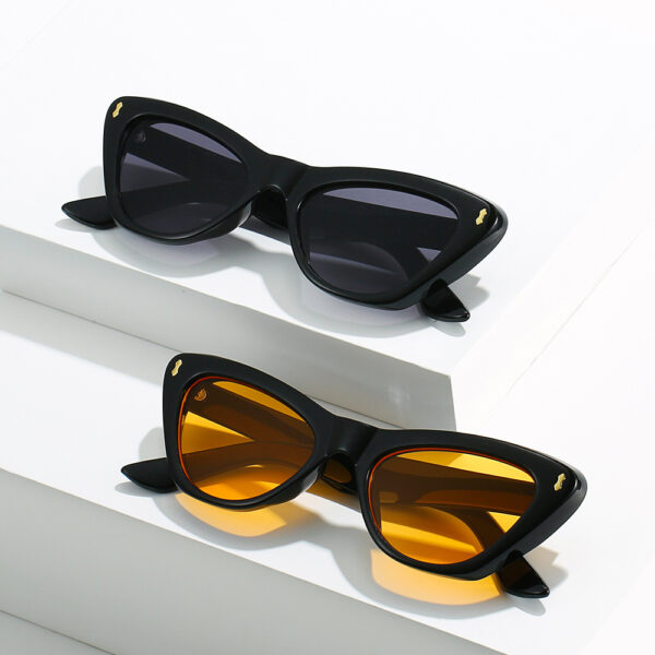 Cat eye sunglasses simple and fashionable sunglasses for women - Image 3