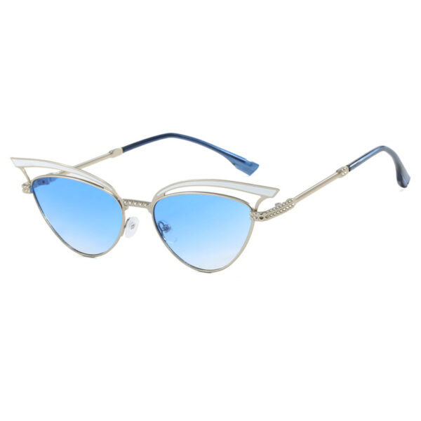 Cat eye hollow sunglasses European and American fashion sunglasses for women - Image 5