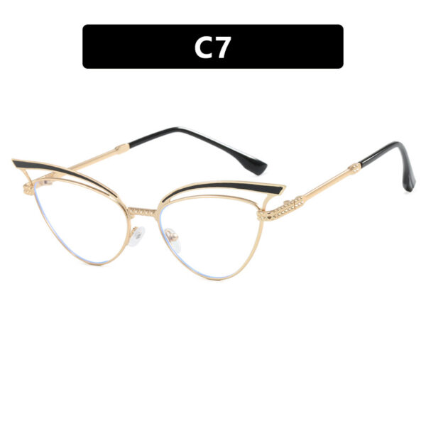 Cat eye hollow sunglasses European and American fashion sunglasses for women - Image 12