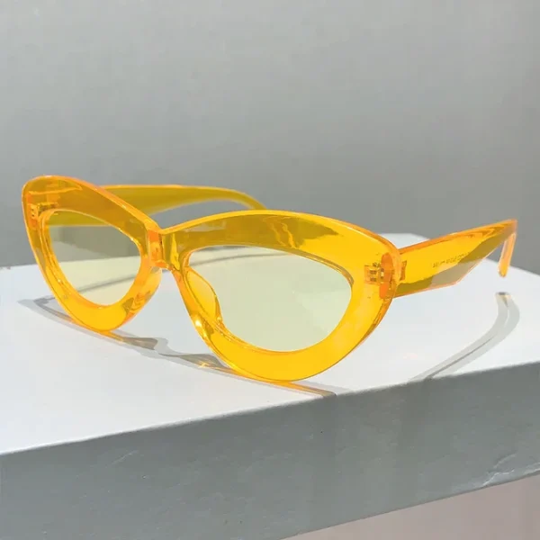 New style cat eye dopamine sunglasses, simple and trendy, UV resistant, internet famous, same sunglasses - Image 10