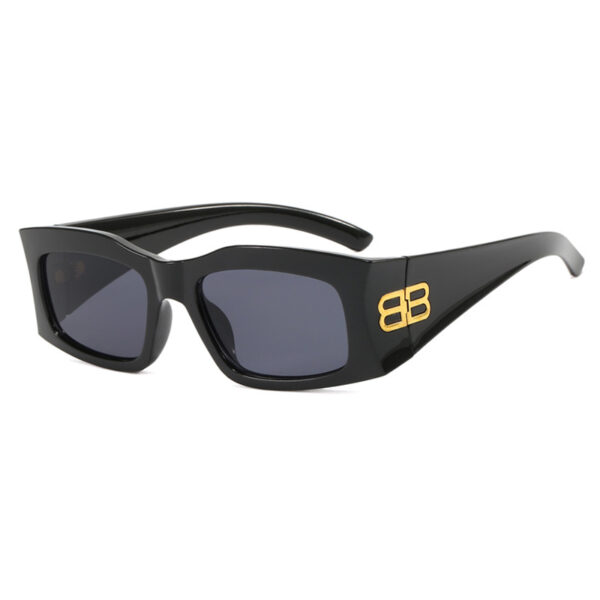 Box letter B sunglasses, personality, spicy girl, internet celebrity temperament, slimming, UV resistant sunglasses - Image 5