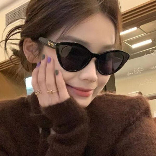 UV resistant slimming hot girl sunglasses for sun shading, high-end sunglasses for women - Image 2