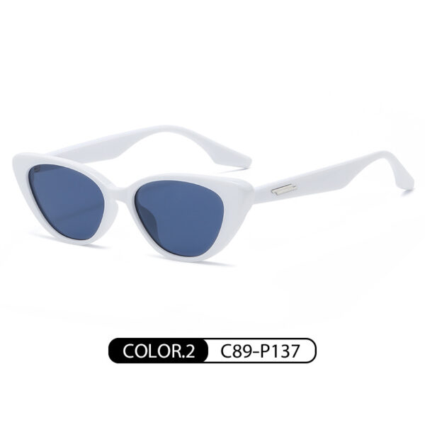 New Personalized Sunglasses for Women, European and American Trendy Cat Eye Sunglasses - Image 2