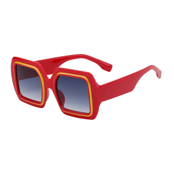 New European and American Fashion Square Large Frame Sunglasses for Women's High End Sensation Sunglasses for Women - Image 11