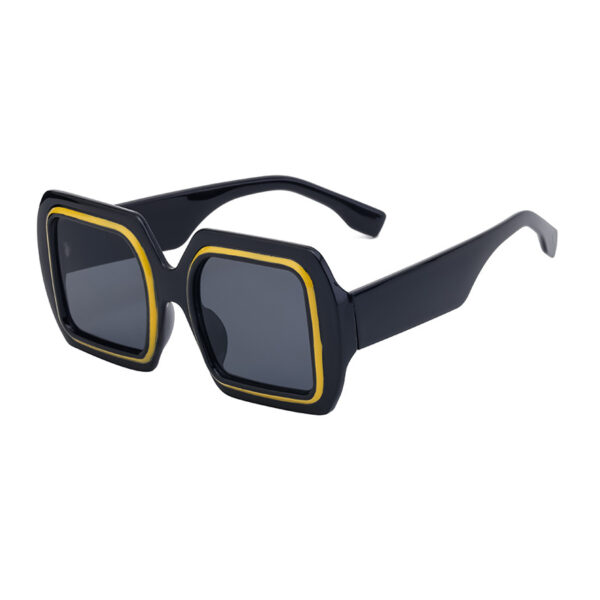 New European and American Fashion Square Large Frame Sunglasses for Women's High End Sensation Sunglasses for Women - Image 8